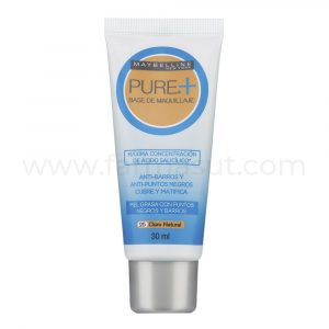 Base Maquillaje Pure Plus Claro Natural Tono 25 30 mL - Imagen 1