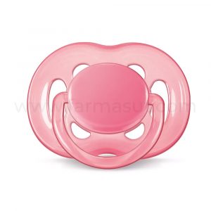 Chupete Freeflow Rosa 6-18 Meses x 2 u - Imagen 1