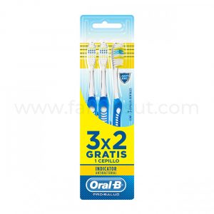 Cepillo Dental Indicator Suave 3x2 unidades - Imagen 1