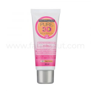 Base Maquillaje Pure 3D Claro Natural 220 - Imagen 1