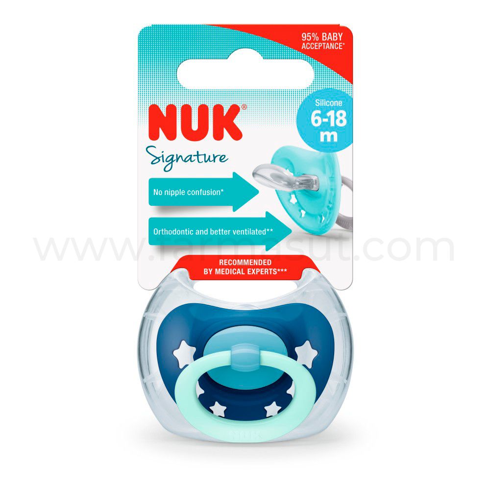 Set De 2 Chupetes Signature T3 18-36 Meses Nuk